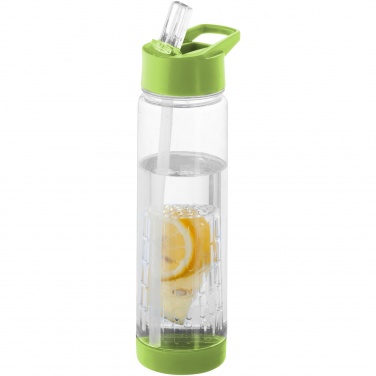 Logotrade Werbeartikel das Foto: Tutti frutti 740 ml Tritan™ Sportflasche mit Infuser