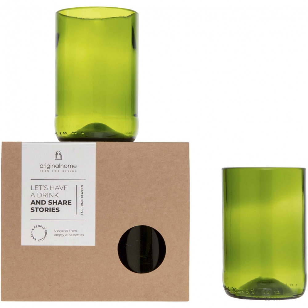 Logotrade Werbegeschenke das Foto: Originalhome 280 ml Trinkglas Set