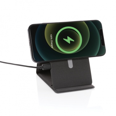 Logotrade Werbegeschenke das Foto: Artic magnetischer 10W Wireless Charging Smartphonehalter