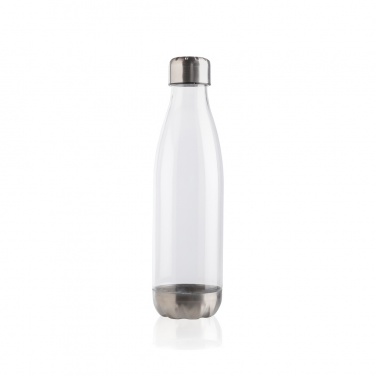 Logotrade Werbegeschenke das Foto: Auslaufsichere Trinkflasche mit Stainless-Steel-Deckel