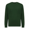 Iqoniq Etosha Lightweight Sweater aus recycelter Baumwolle, waldgrün