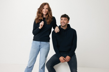 Logotrade Geschäftsgeschenke das Foto: Iqoniq Rila Lightweight Hoodie aus recycelter Baumwolle