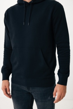 Logotrade Geschäftsgeschenke das Foto: Iqoniq Rila Lightweight Hoodie aus recycelter Baumwolle