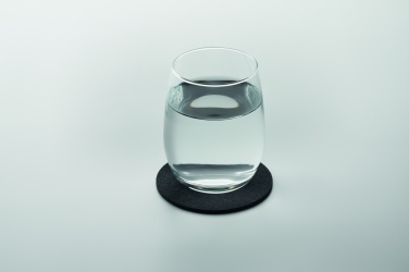 Logotrade Firmengeschenke das Foto: Runder Untersetzer RPET