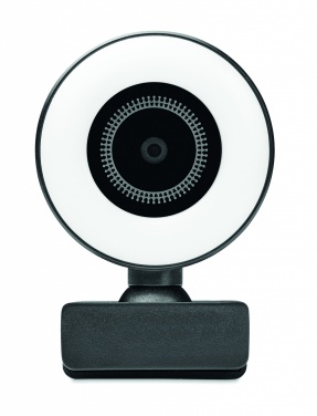 Logotrade Werbegeschenke das Foto: 1080P HD-Webcam mit Ringlicht