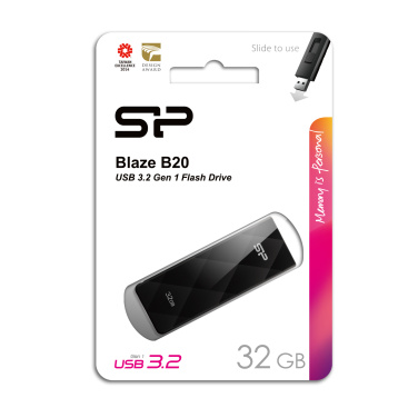 Logotrade Werbeartikel das Foto: USB-Stick Silicon Power B20 USB 3.0