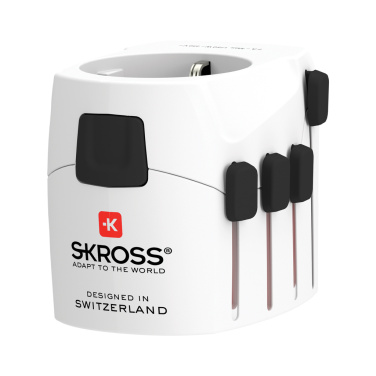 Logotrade Geschäftsgeschenke das Foto: SKROSS Pro 3-Pole World Travel Adapter