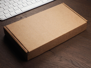 Logotrade Firmengeschenke das Foto: Schreibtisch-Organizer aus Holz 1850292