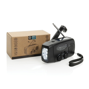 Logotrade Firmengeschenke das Foto: RescueWave Notfallradio aus RCS recyceltem Kunststoff