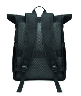 Logotrade Firmengeschenke das Foto: Rolltop-Rucksack 600D RPET
