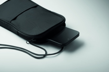 Logotrade Firmengeschenke das Foto: Crossbody-Reisetasche RPET