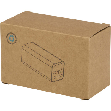 Logotrade Werbeartikel das Foto: Acamar 70 W 20.000 mAh Laptop Powerbank aus recyceltem Aluminium