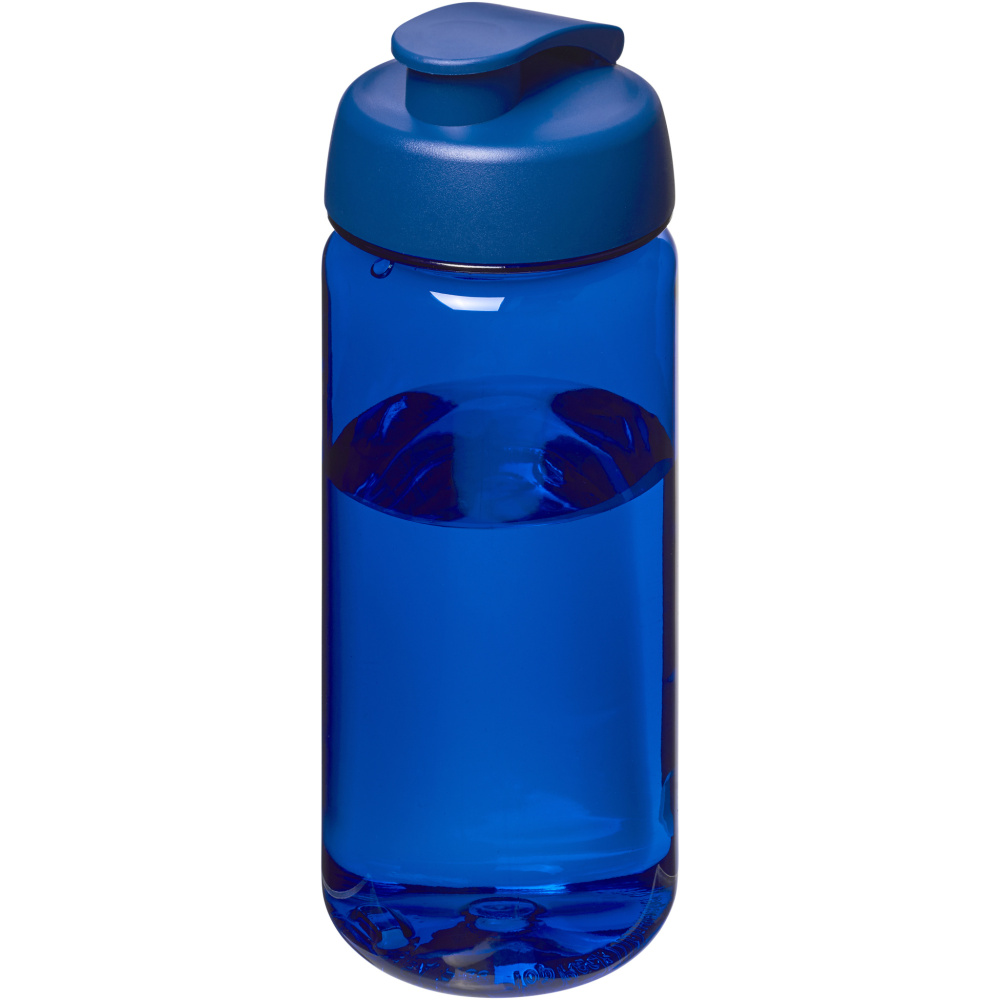 Logotrade Geschäftsgeschenke das Foto: H2O Active® Octave Tritan™ 600 ml Sportflasche mit Klappdeckel