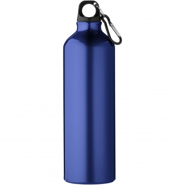 Logotrade promotional item picture of: Oregon 770 ml aluminium water bottle with carabiner