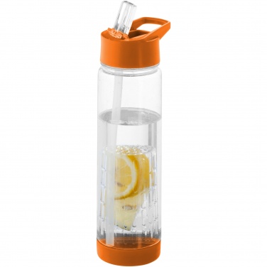 Logo trade promotional merchandise photo of: Tutti-frutti 740 ml Tritan™ infuser sport bottle