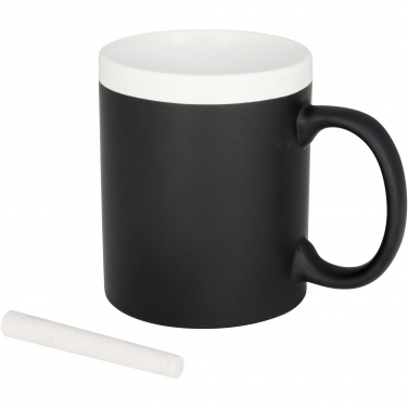 Logotrade promotional product picture of: Chalk-write 330 ml ceramic mug