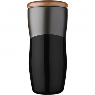 Logotrade promotional giveaway image of: Double-walled ceramic tumbler Reno 370 ml