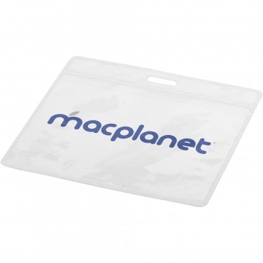 Logo trade promotional item photo of: Serge transparent badge holder