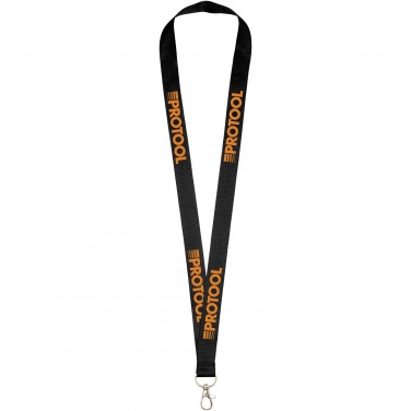 Logo trade promotional gift photo of: Impey lanyard with convenient hook