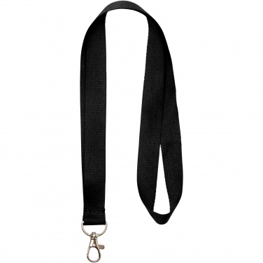 Logo trade promotional gifts image of: Impey lanyard with convenient hook