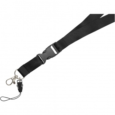 Logotrade advertising products photo of: Sagan phone holder lanyard with detachable buckle