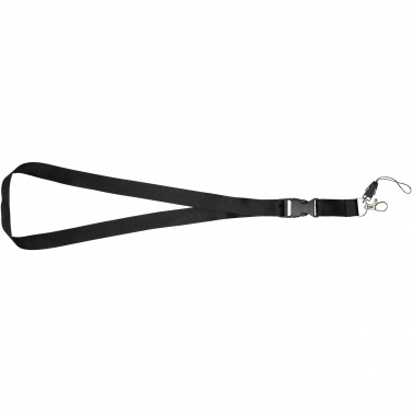 Logotrade advertising product picture of: Sagan phone holder lanyard with detachable buckle