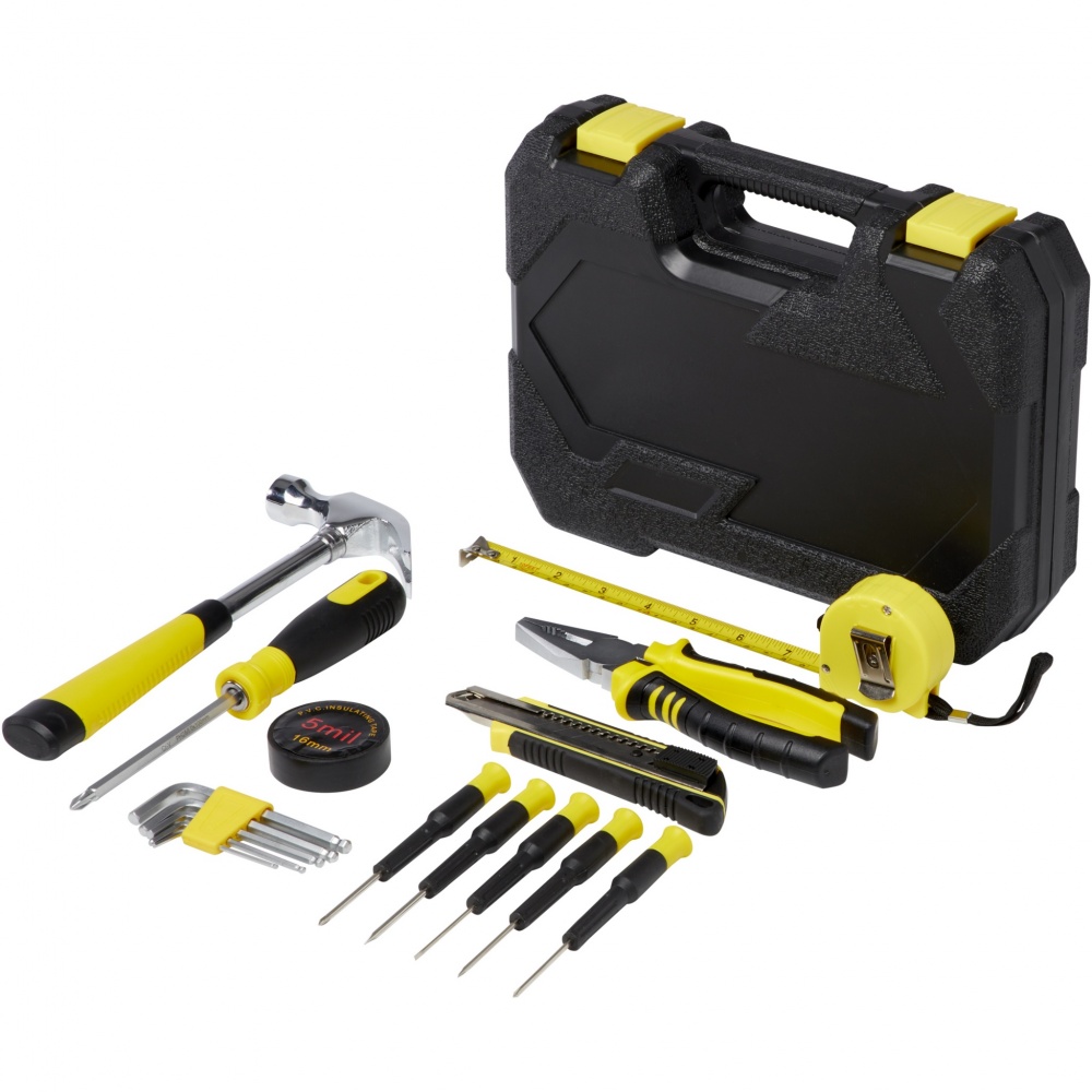 Logo trade promotional items image of: Sounion 16-piece tool box