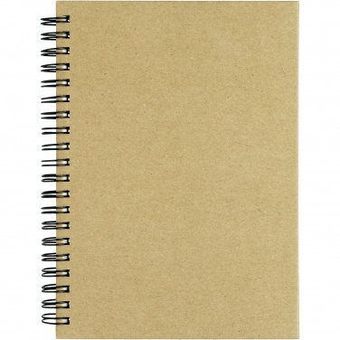 Logo trade promotional merchandise image of: Mendel recycled notebook