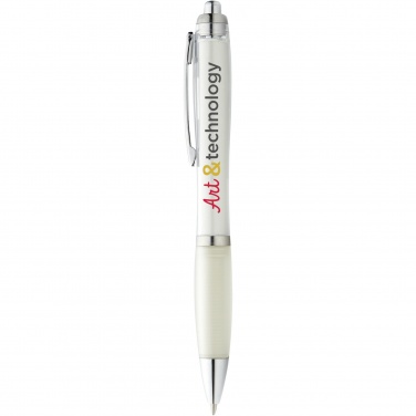 Logotrade promotional item picture of: Nash ballpoint pen coloured barrel and grip