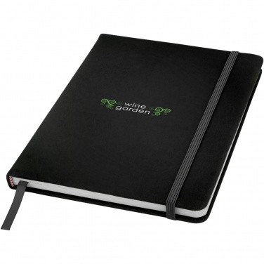 Logo trade corporate gift photo of: Spectrum A5 notebook with blank pages