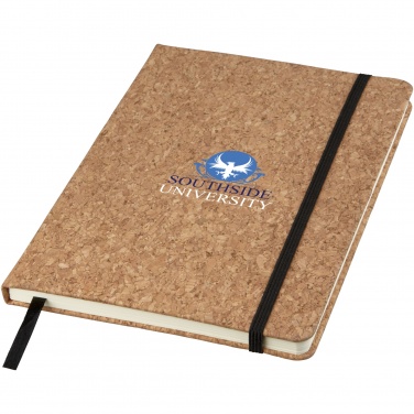 Logo trade corporate gifts picture of: Napa A5 cork notebook
