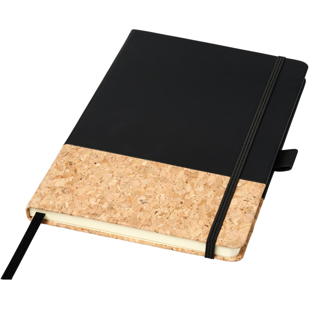 Logo trade promotional item photo of: Evora A5 cork thermo PU notebook