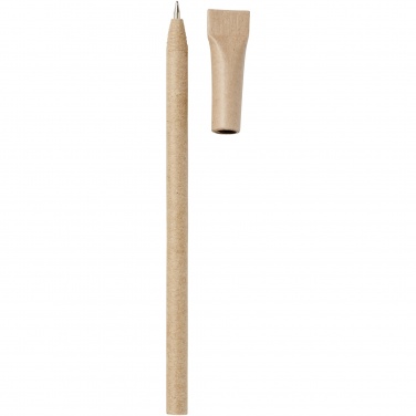 Logo trade corporate gifts picture of: Asilah recycled paper ballpoint pen