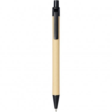Logotrade business gifts photo of: Berk recycled carton and corn plastic ballpoint pen