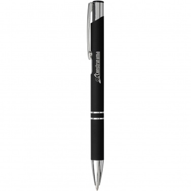 Logotrade promotional merchandise image of: Moneta soft touch ballpoint pen