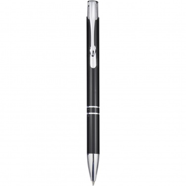 Logotrade business gifts photo of: Moneta aluminium click ballpoint pen (black ink)