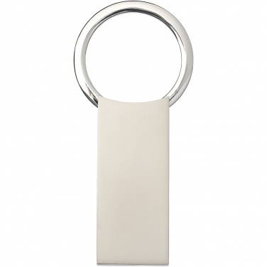 Logo trade promotional gifts image of: Omar rectangular keychain
