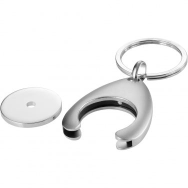 Logo trade promotional products picture of: Trolley coin holder keychain