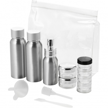 Logo trade promotional merchandise image of: Frankfurt airline approved travel bottle set