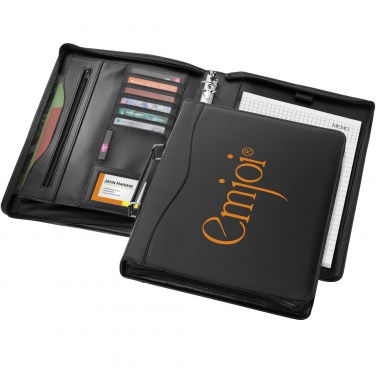 Logo trade promotional products image of: Ebony A4 briefcase portfolio