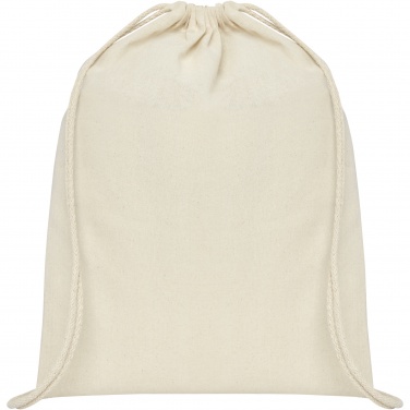 Logo trade promotional gifts image of: Oregon 100 g/m² cotton drawstring bag 5L