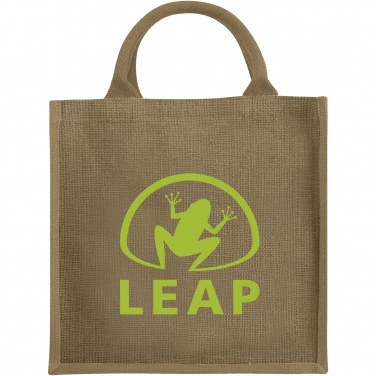 Logo trade corporate gift photo of: Chennai jute tote bag 16L