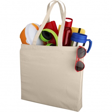 Logo trade promotional items image of: Odessa 220 g/m² cotton tote bag 13L