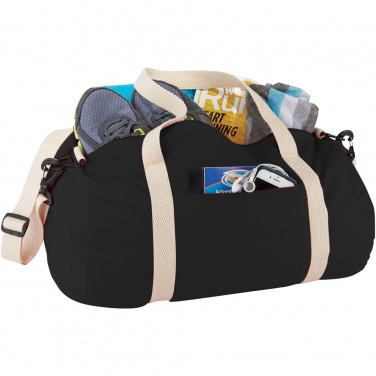 Logo trade corporate gifts picture of: Cochichuate cotton barrel duffel bag 25L