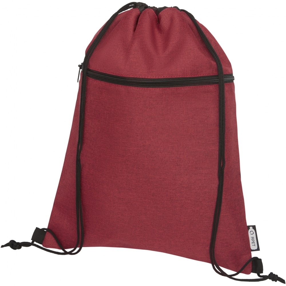 Logo trade promotional product photo of: Ross RPET drawstring bag 5L