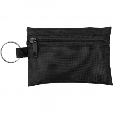 Logotrade promotional product picture of: Valdemar 16-piece first aid keyring pouch