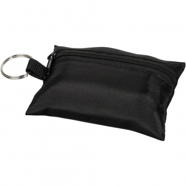 Logo trade promotional gift photo of: Valdemar 16-piece first aid keyring pouch