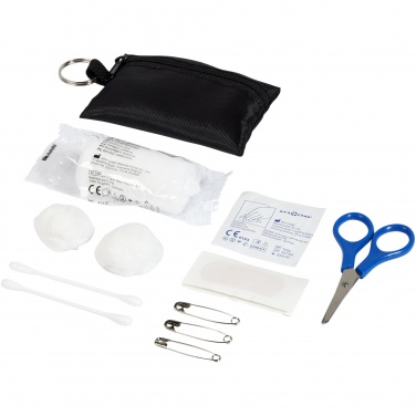 Logotrade advertising products photo of: Valdemar 16-piece first aid keyring pouch