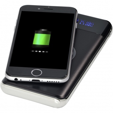 Logo trade corporate gifts picture of: Constant 10.000 mAh wireless power bank with LED
