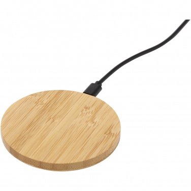 Logotrade business gifts photo of: Essence 5W bamboo wireless charging pad